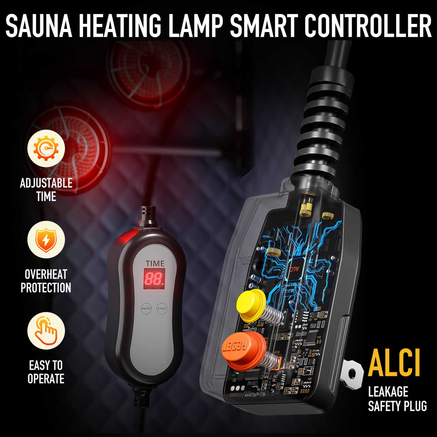 ISIDO 1 Person Infrared Dry Heat Sauna Box